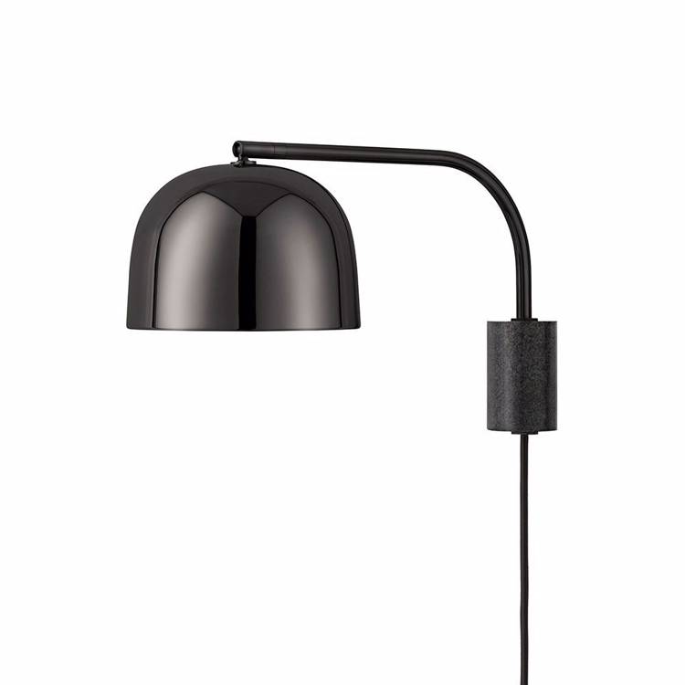 Normann Copenhagen Grant Vägglampa Black 43 cm