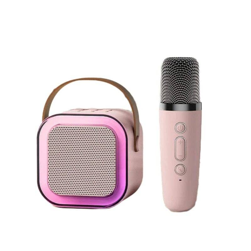 SingBuddy – Trådlös Karaoke Set för Barn - Rosa / Enkel mikrofon