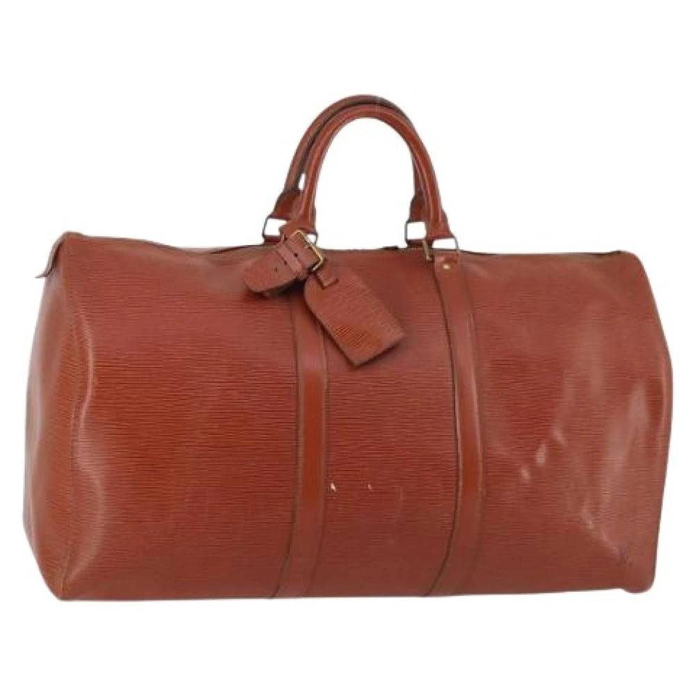Louis Vuitton Vintage Pre-owned Laeder louis-vuitton-tasker - Vintage - Dame - Brun - ONE SIZE - Tyl