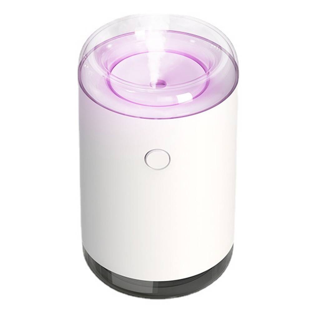 Bærbar luftfugter til kontor, bil og hjem, aromaterapi-luftfugter med genopladelig USB, fin tågeudgang, hurtig fugtighedsboost, super stille desi