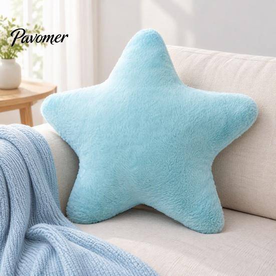 Soft Plush Toy for Home Decor Star Pillow, Five-Pointed Stuffed Sofa Couch, Comfortable Bay Window Seat Pad Decorative Cushion, Fluffy Throw