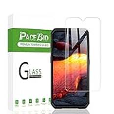 PaceBid 2-pack skärmskydd kompatibelt med Ulefone Armor 9, [9H hårdhet] [ repskydd] [ fodralvänlig] premium HD klart härdat glas för Ulefone Armor 9