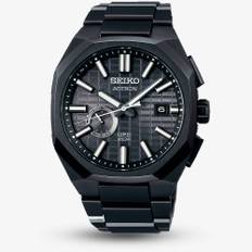 Seiko Mens Astron GPS Solar Jet Black Crystal Box Watch SSJ015J1