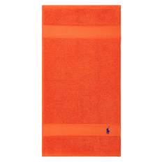 RALPH LAUREN HOME Poloplay Guest Towel |Orange |40X75 cm