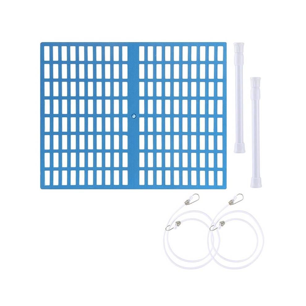 Swimming Pool Skimmer Mesh Skimmer Guard Kit Screen Fits Most Pool Openings 16.5"X 13" Fit over All Skimmer Openings