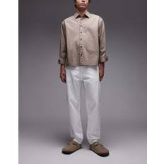 Mango - Hvide slim-jeans