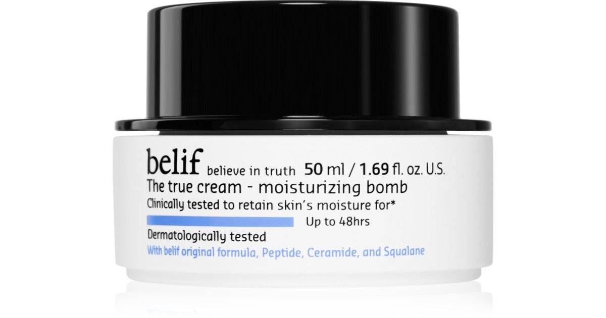 belif The True Cream Moisturizing Bomb crema di idratazione profonda s ceramidy a peptidy 50 ml