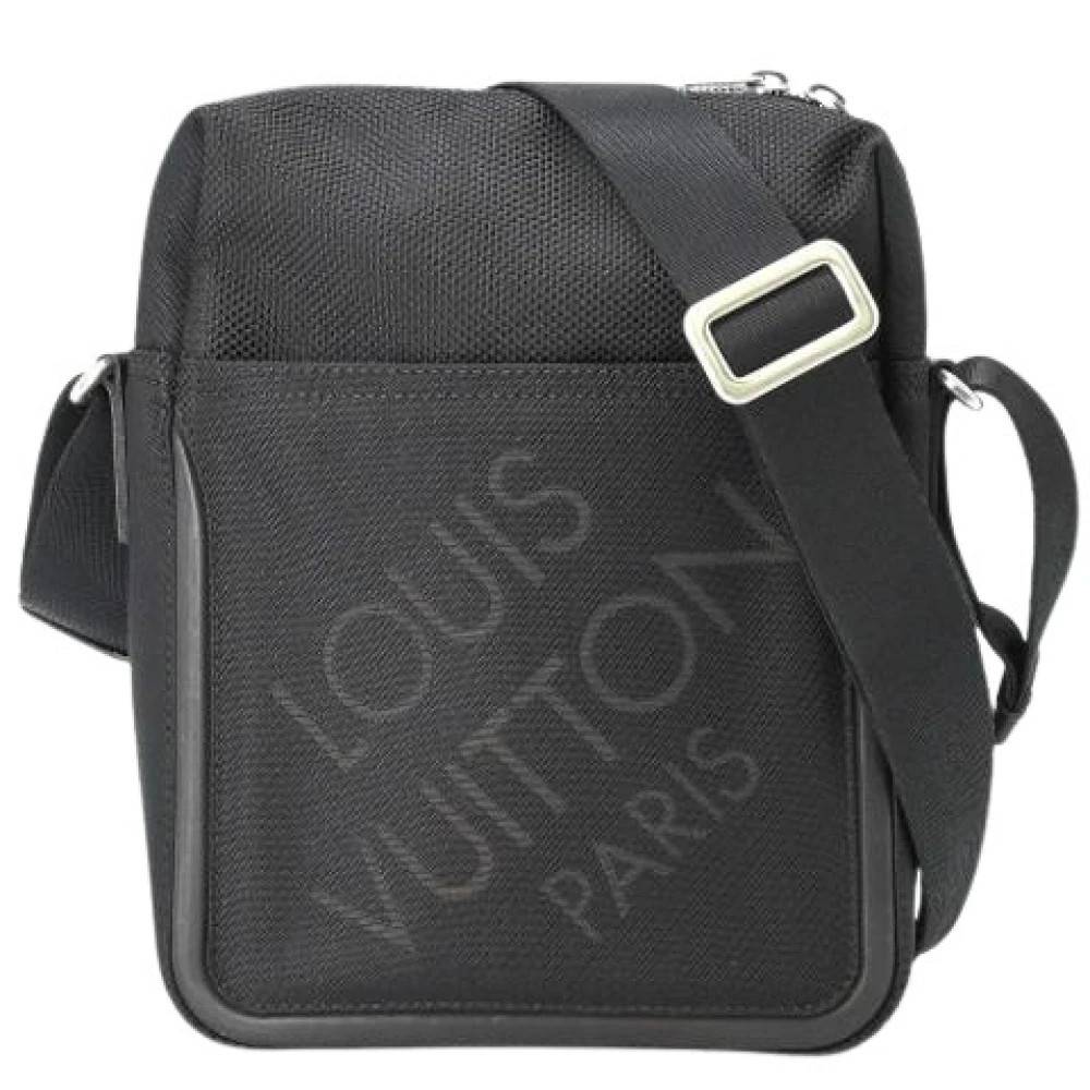 Louis Vuitton Vintage Pre-owned M93042 Skuldertaske - Vintage - Herre - Sort - ONE SIZE - Uld