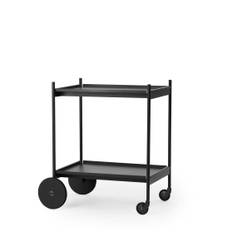 Trolley rullebord med hjul fra Normann Copenhagen - Sort