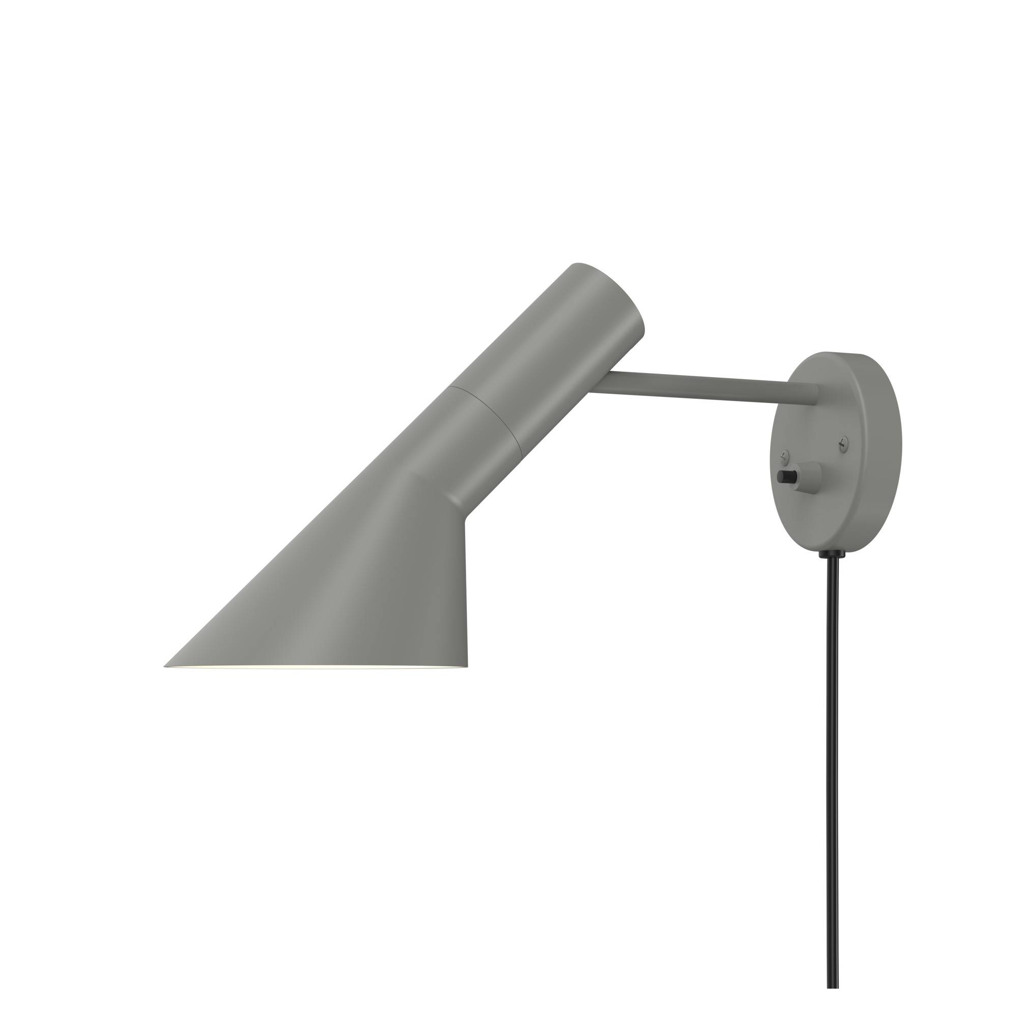 Louis Poulsen AJ Væglampe af Arne Jacobsen Warm grey.
