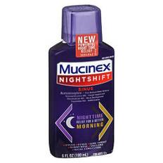 Mucinex, Mucinex NightShift Sinus Liquid, 6 Oz