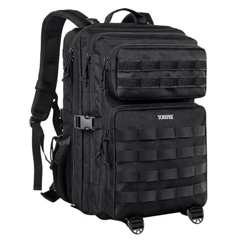 YOREPEK 50L Militär Rucksack Herren, Taktischer Rucksack Wanderrucksack