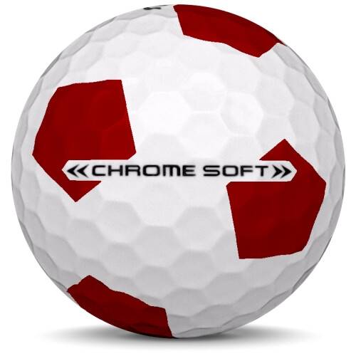 Callaway Chrome Soft 2023 Truvis Vit/Röd