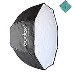 Godox® 120 cm/47,2 tum bärbar oktagon softbox paraply bury reflektor för Speedlight