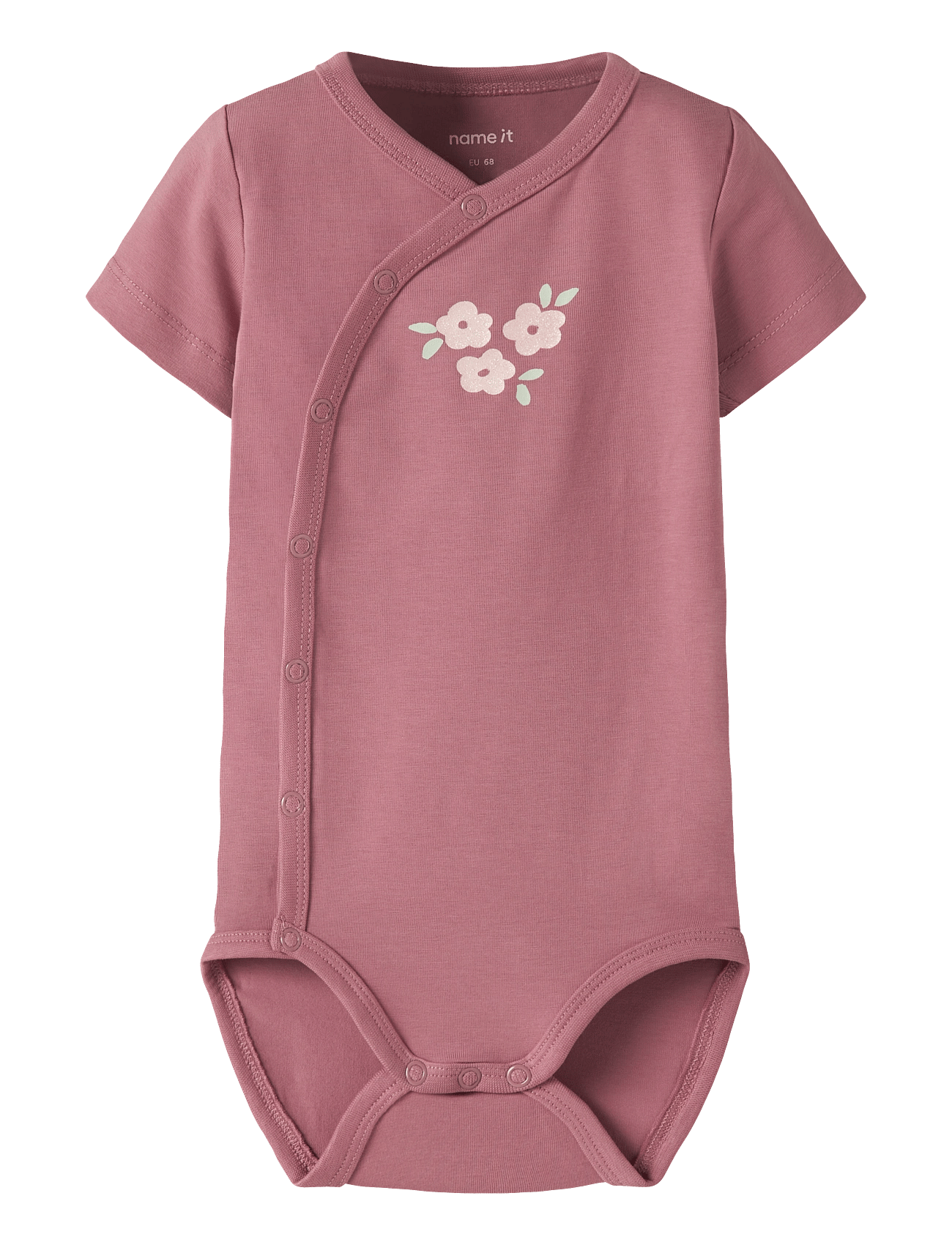 name it Nbfvubie Ss Wrap Body - Pink - 86