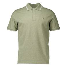 Paul & Shark, Top, Herre, Grøn, M, Bomuld, Polo Shirt