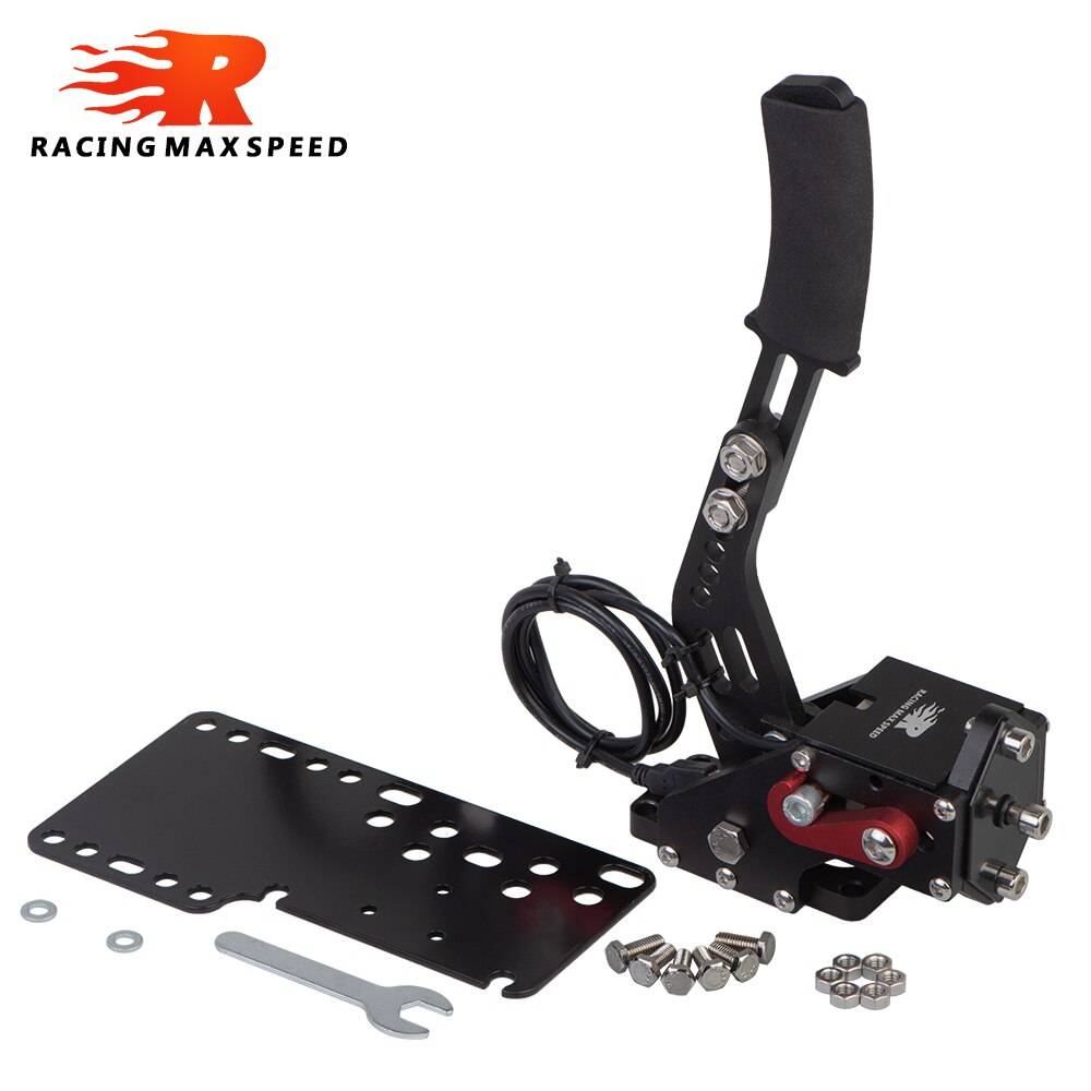 Racing drift sensor usb handbroms system simulera linjär handbroms för racingspel logitech g29/g27/g25 t500 - Endast med tallrik