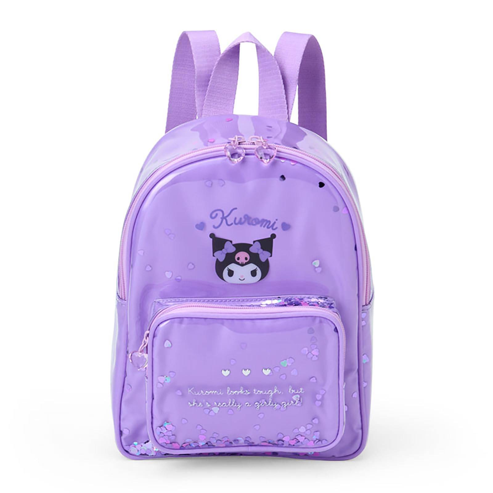 Sanrio PU Åldrar 637513 Barnryggsäck, Kuromi, PVC, Läder, Polyester, 3+,