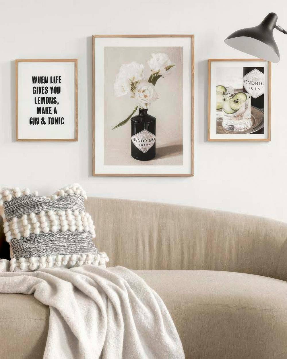 Gin and Flowers Trio Posterpaket (ONE SIZE)