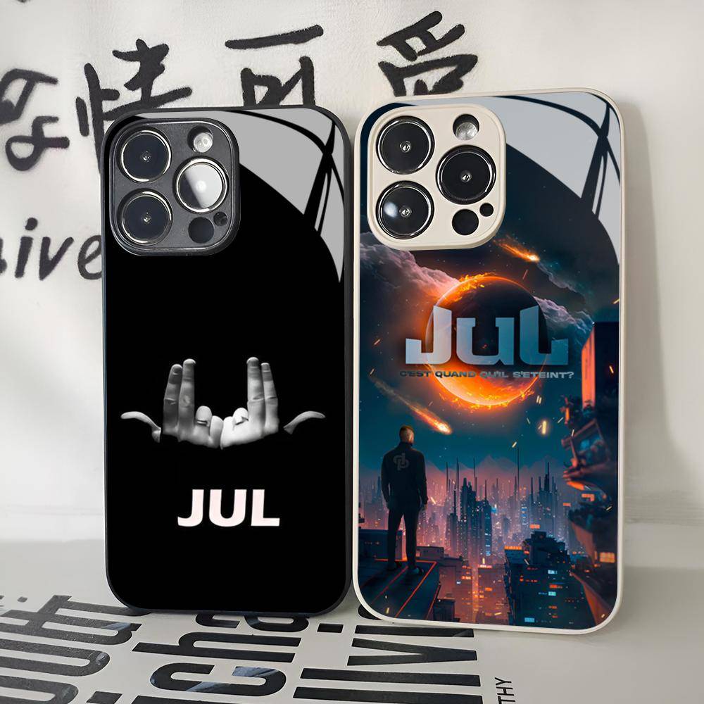 Julien Mari Jul Ny Högkvalitativt Telefonfodral för Iphone 17 Air 16 15 14 12 11 13 Pro Max Mini Se Puls glas Skydd