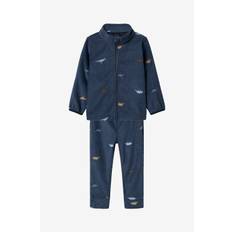 Name it mini - Fleeceset nmnSpektra Fleece Set Aop FO - Blå