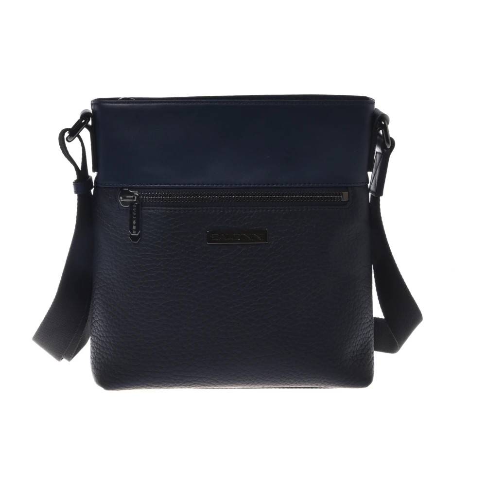 Baldinini Trend Crossbody Taske - Tasker - Herre - Blå - ONE SIZE - Uld