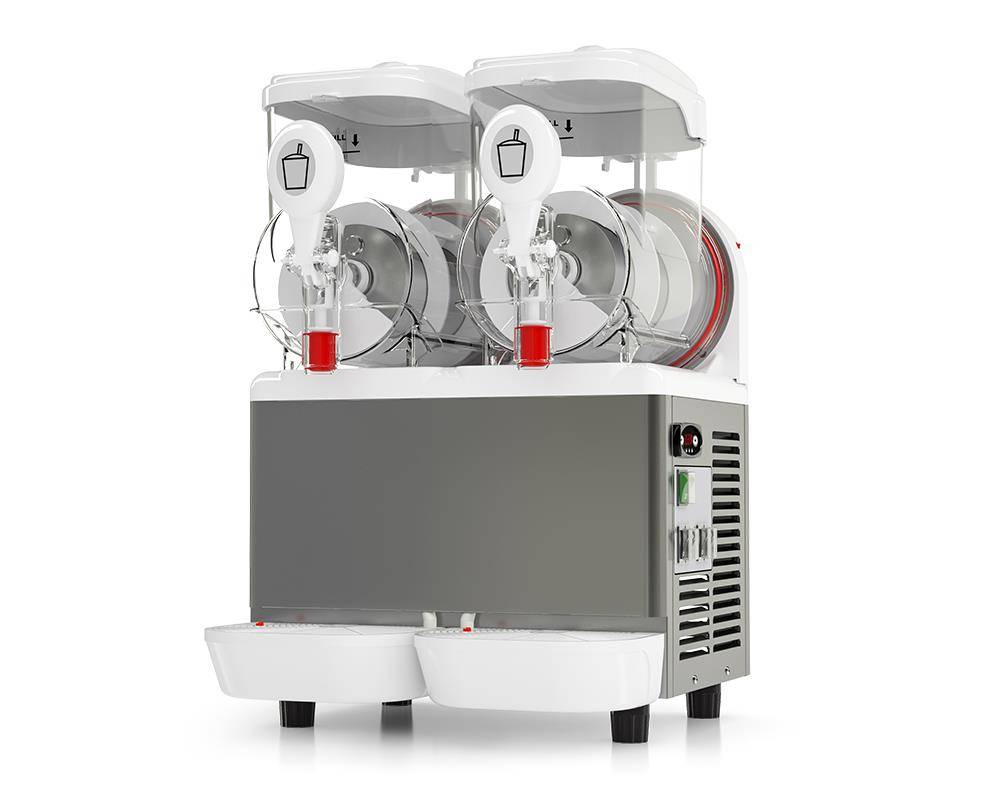 G5 2 Super Combi mjukis-/slush-ismaskin med 2 behållare à 5 liter