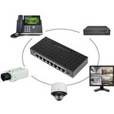 Ethernet smart switch 8 port 10/100 poe ethernet nätverk switch lan hub