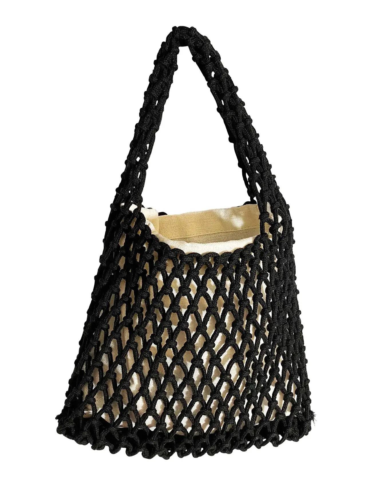 Pipol's Bazaar Maria Net Bag Black - Black - One Size