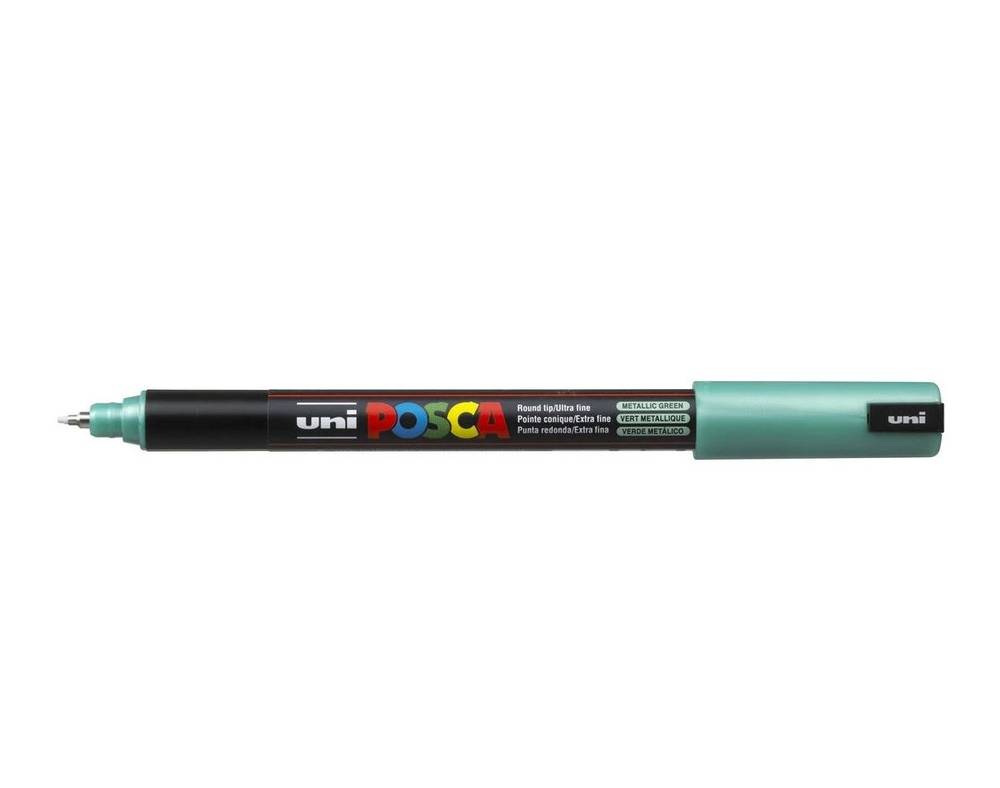 Posca Tus PC-1MR Metallic Grøn - PC-5M 1,8–2,5 mm..