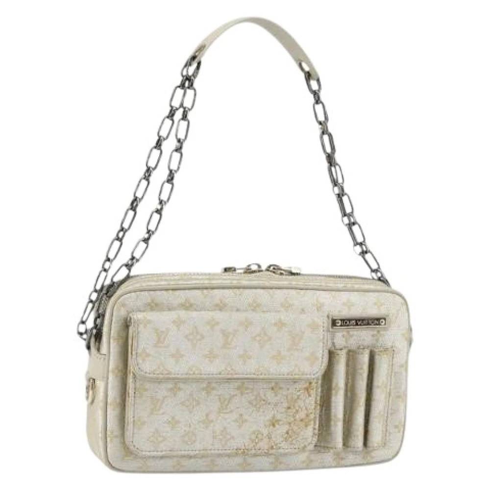 Louis Vuitton Vintage - Pre-owned Canvas Axelremsväska Vintage - Dam - ONE Size -