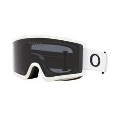 OAKLEY TARGET LINE S SNOW GOGGLES MATTE WHITE/DARK GREY LENS