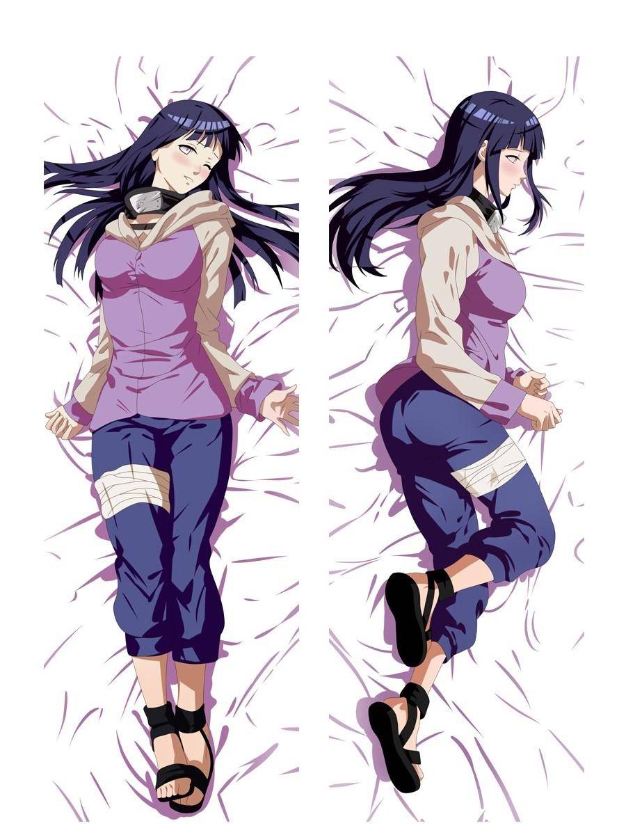 Anime Hinata Kudde Janpan Game Dakimakura Cover Kawaii Girl Kramar Kropp Långt ryggstöd Sängkudde Sexig Loli Örngott Waifu
