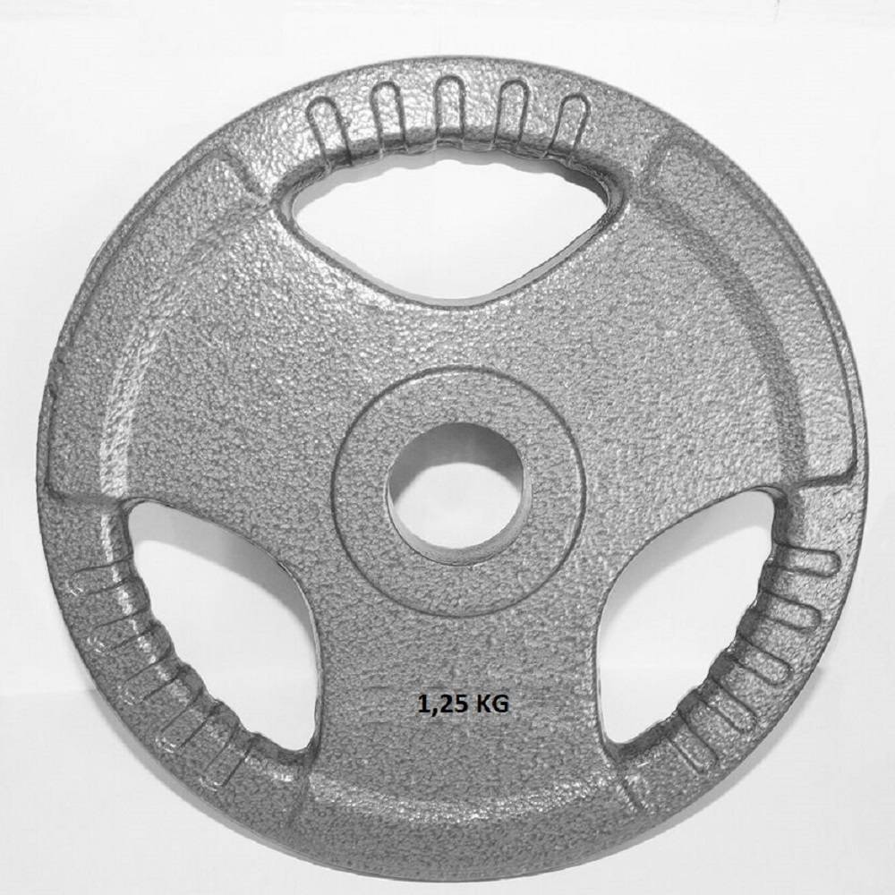Vægtskive sæt 2.5 KG - 50mm - Jern skiver