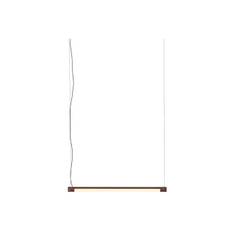 Fine Suspension Lamp 60 cm - Deep Red