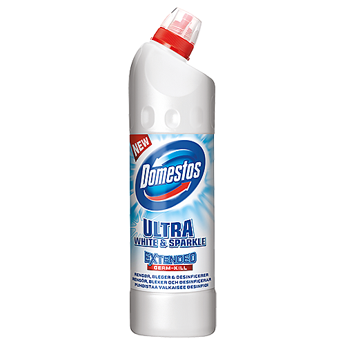 WC-rengöring Domestos ultra white 750 ml