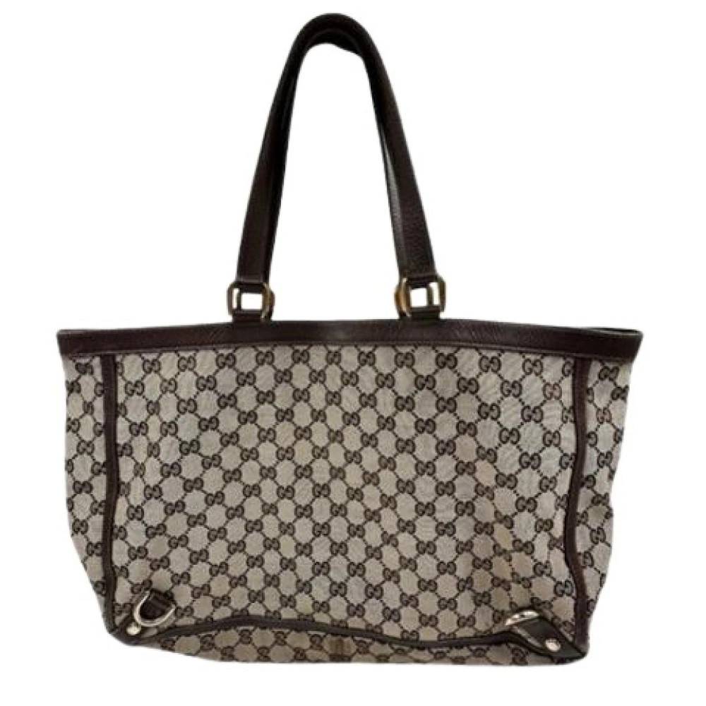 Gucci Vintage Pre-owned Vintage Tote Bag - Vintage - Dame - Brun - ONE SIZE -