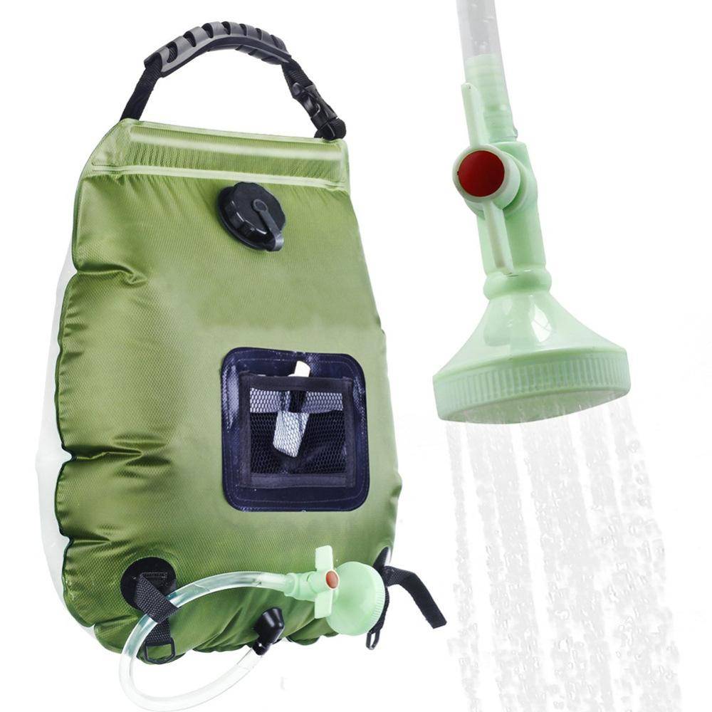 20L Shower Pouch Outdoor Use Bathing Pouch Bath Toilet Water Pouch Camping Camping Equipment Hiking Accessories Camping Gear