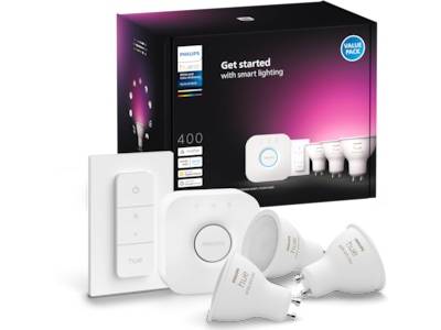 Philips Hue White & Color Ambiance Startpaket GU10