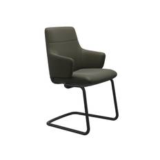 Stressless® Chilli spisebordsstol (med armlæn, Batick okselæder, Lav ryg, D400 stel, Large)