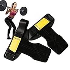 Tyngdlyftning handledsremmar, gym handledsskydd, handledsstöd för fitness, handledsremmar, handledsremmar med dödlyft, gymremmar, styrketräning, bekväma handledsremmar, gymtillbehör remmar