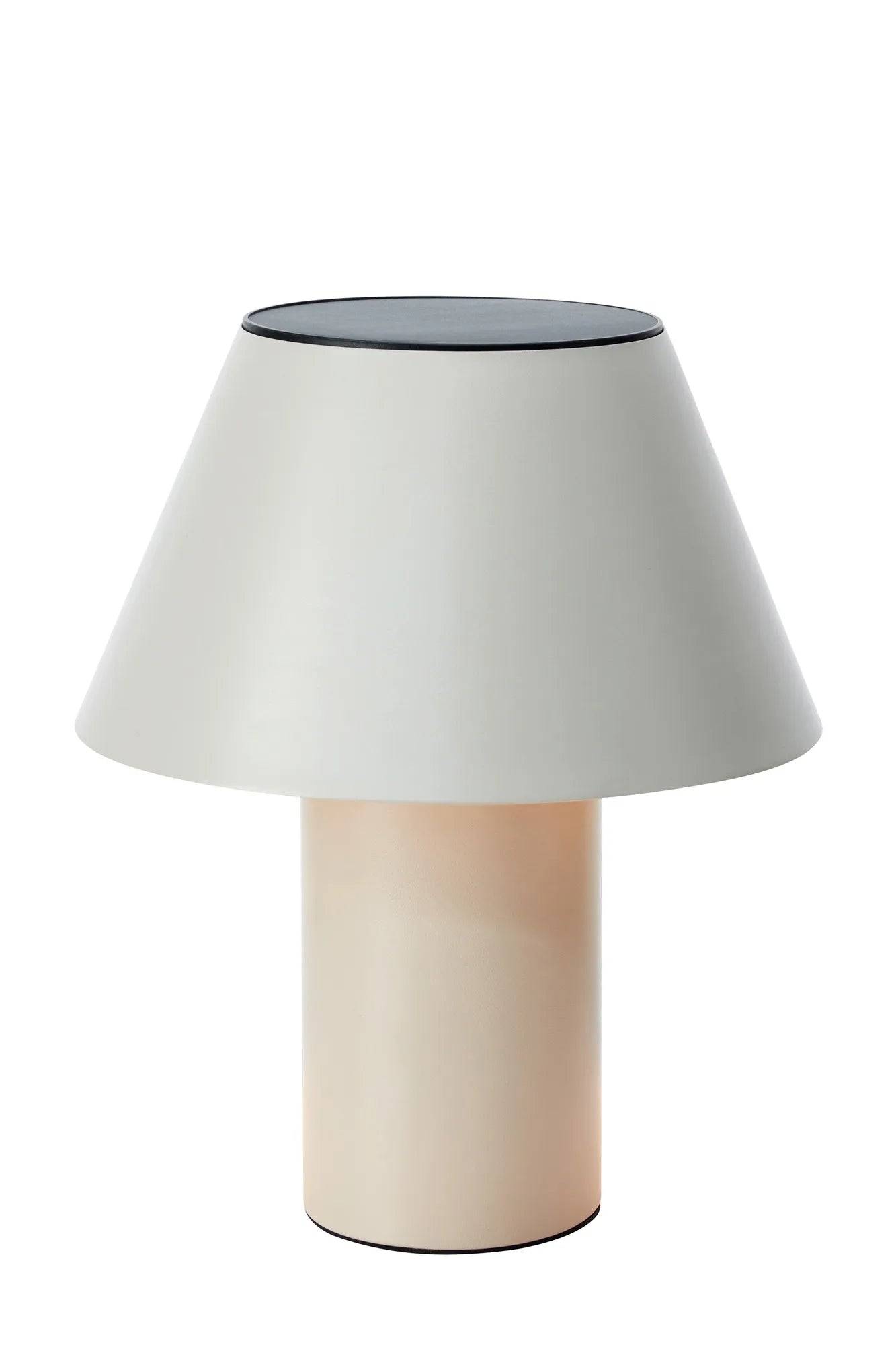 Vivo Bordslampa Solcell Grå