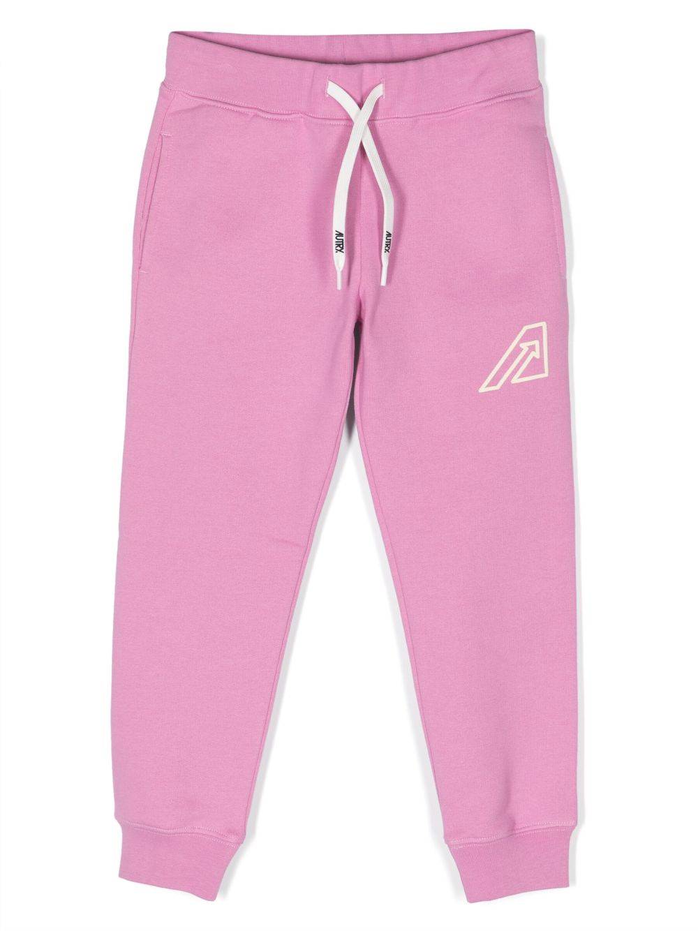 Autry Kids - byxor med logotyp - barn - bomull - 10 år - Rosa