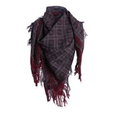 Scarf - Burgundy - --