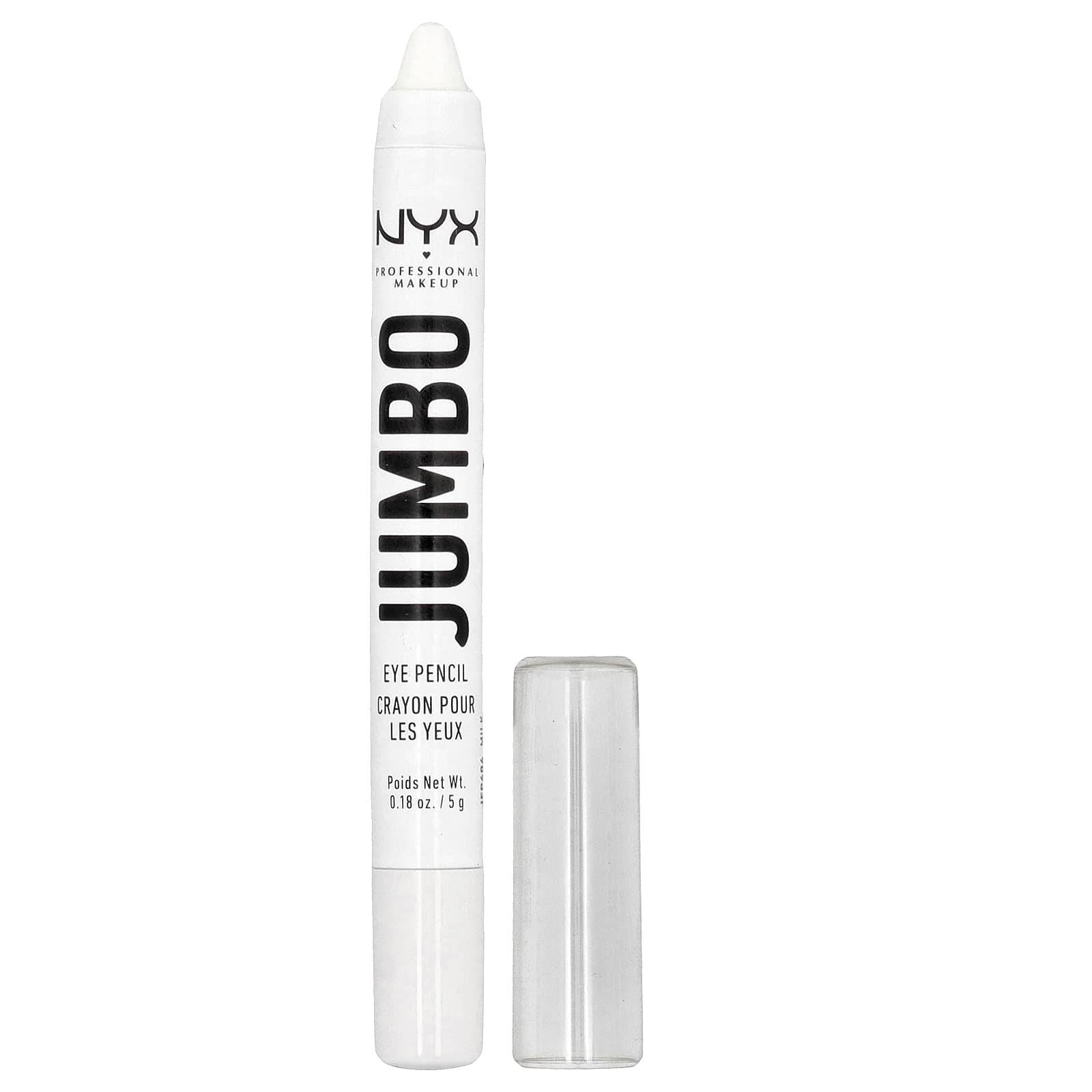 NYX Professional Makeup, Jumbo Ögonpenna, 604 Milk, 5g (0,18 oz)