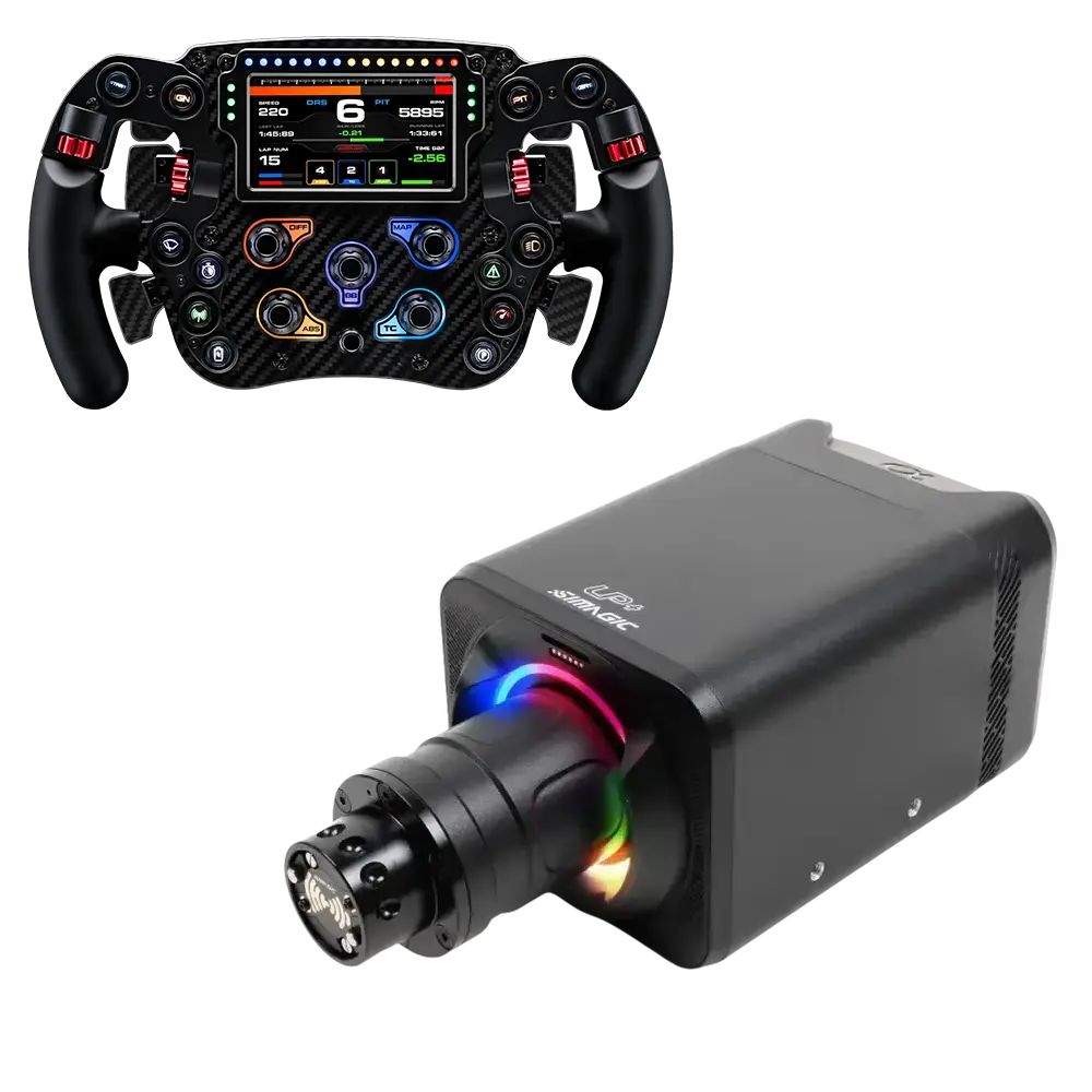 Simagic Alpha EVO Sport (9Nm) + Simagic FX Pro Steering Wheel V2 Bundle
