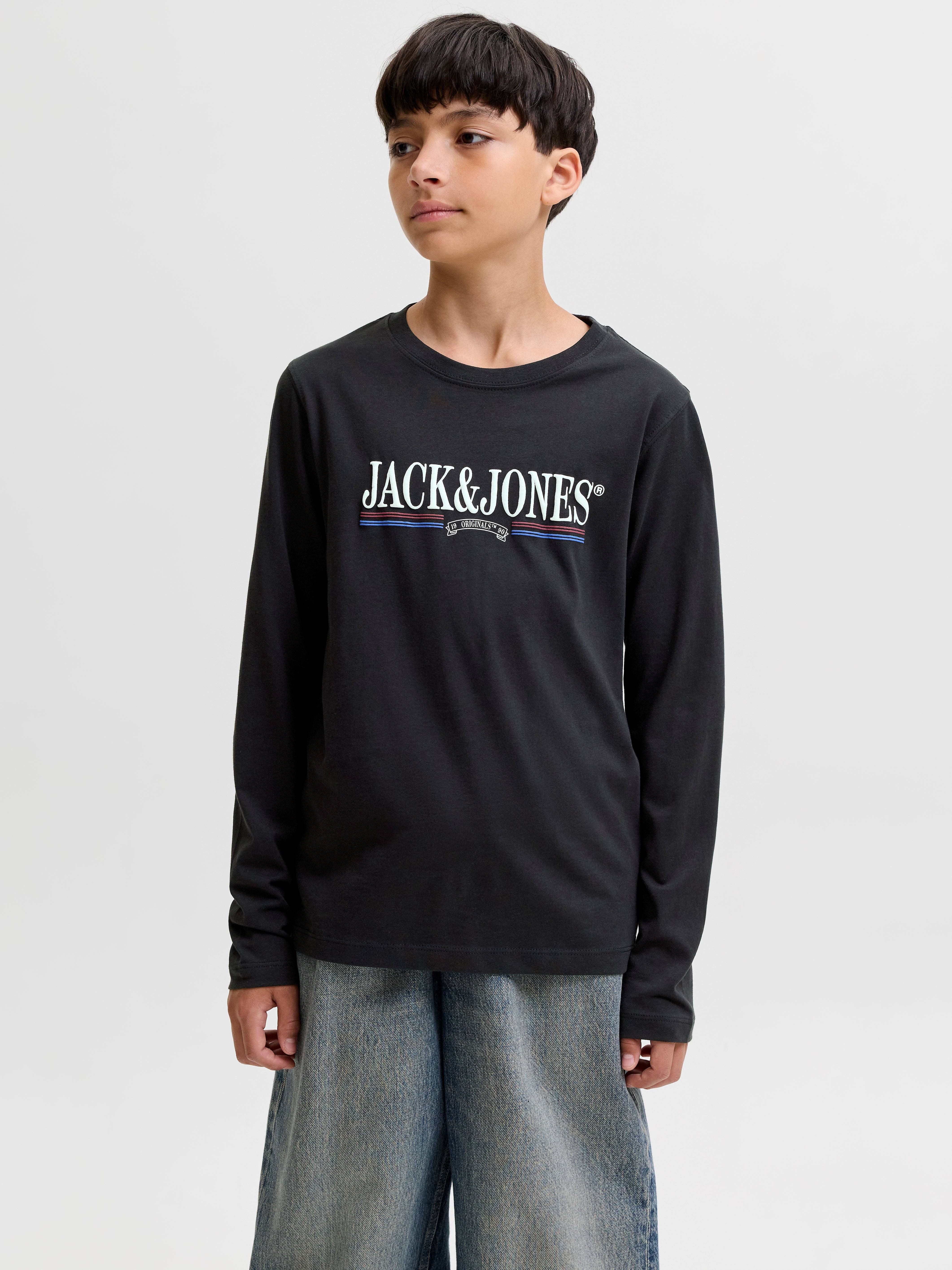 Logo Langærmet T-shirt Boys