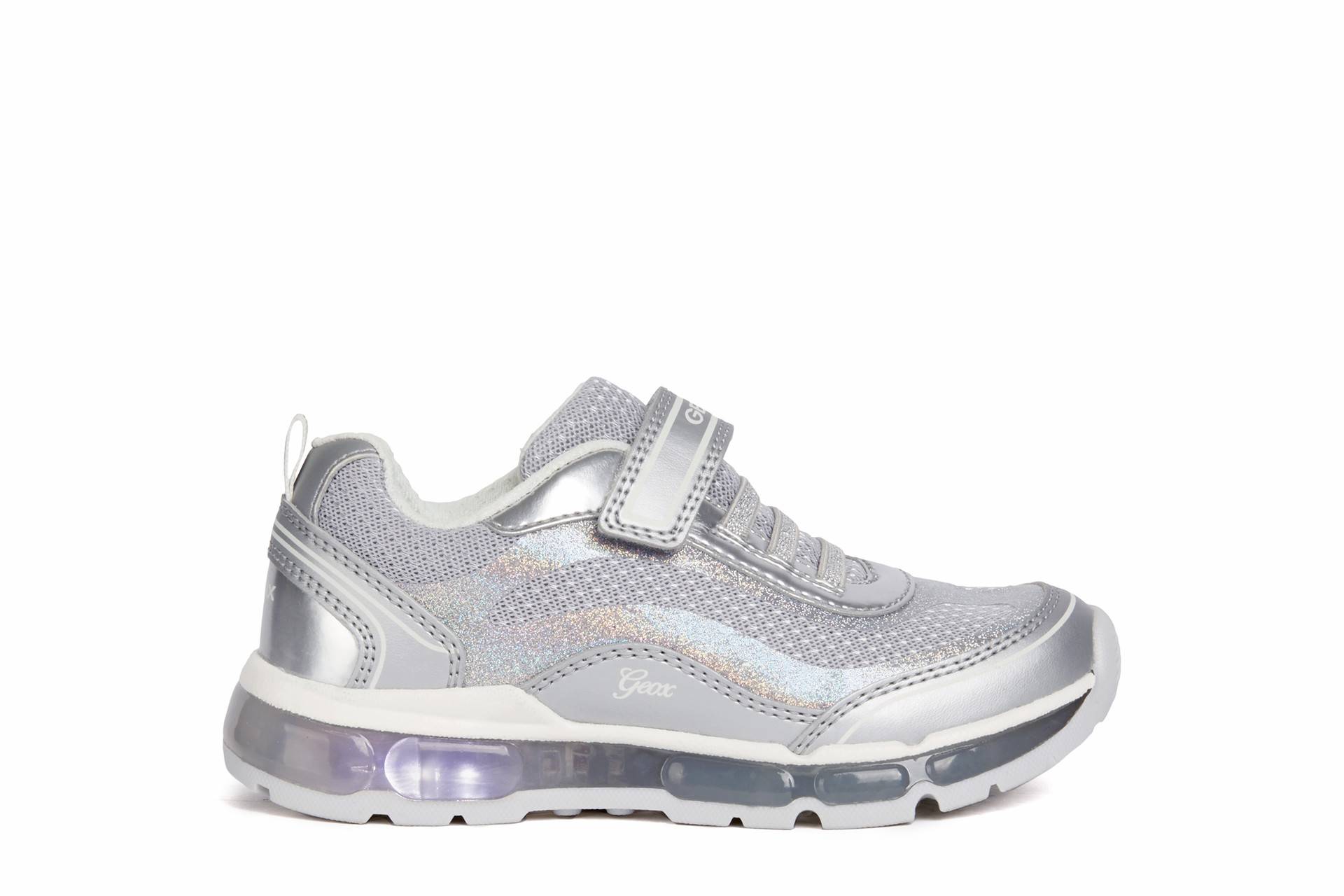 GEOX ANDROID J1545A Blinkesko Silver str. 28.
