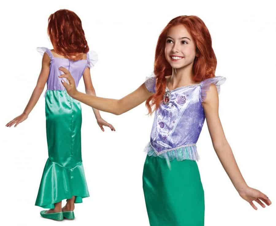 Disney Princess Ariel klassisk dräkt 5-6 år