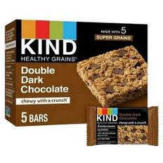 Kind, Healthy Grains Granola Bars Gluten Free Double Dark Chocolate, 1.2 Oz x 5 (Case Of 8)